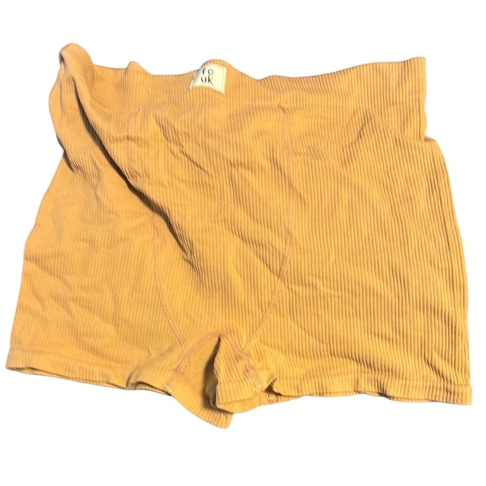 FCUK tan Ribbed Shorts - Picture 9 of 9